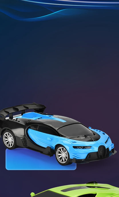 High-Speed Drift RC Car 1:24 Scale with LED Lights 4-Channel Simulation Model Remote Control Car for Kids Boys Girls