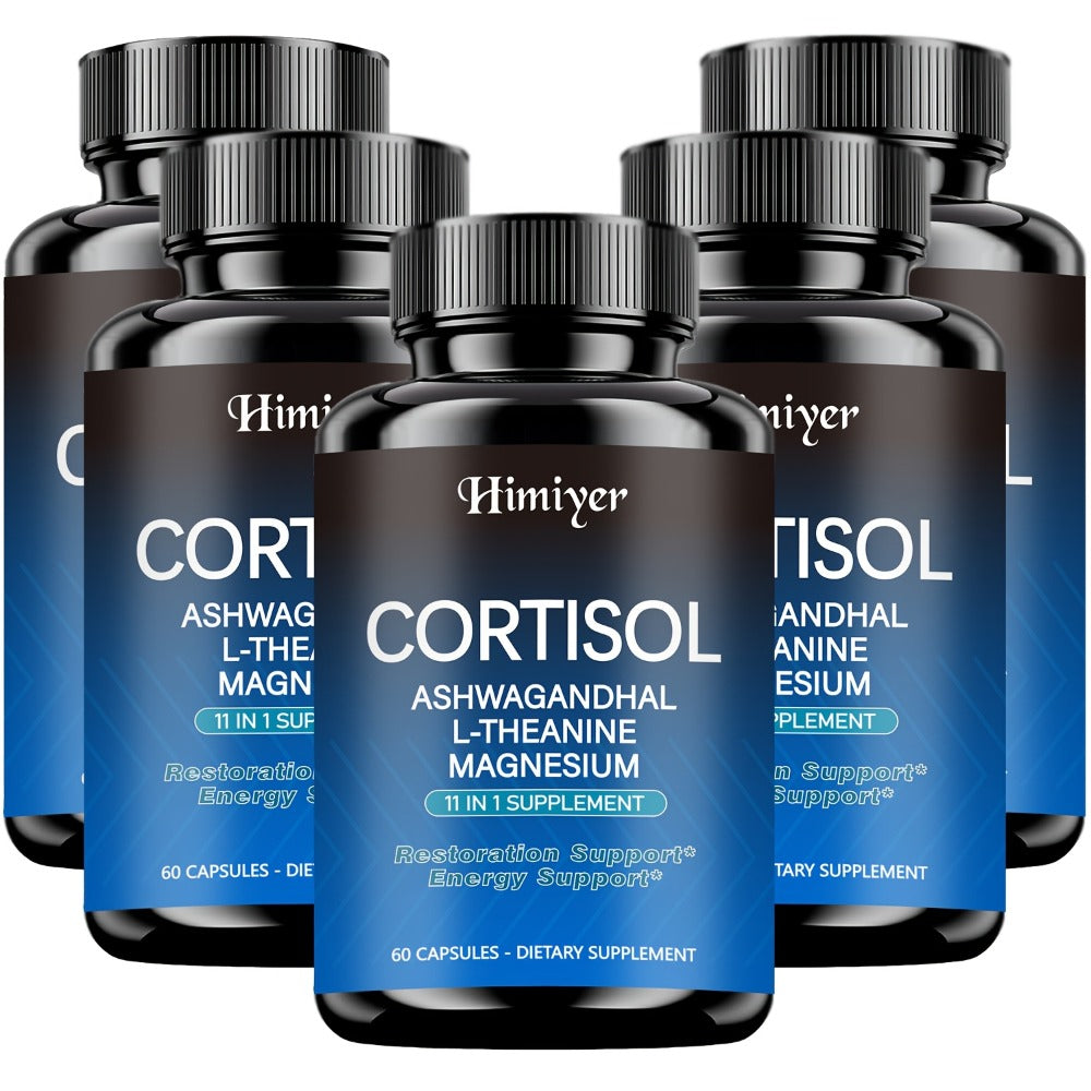Ashwagandha & Rhodiola Rosea Capsules for Cortisol Control, Energy & Restful Sleep for Bath Time, Home Spa and Personal Care