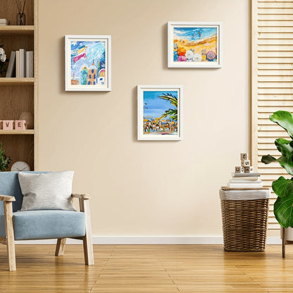 Kids Artwork Frame Front Opening Changeable 8.5x11 Children Art Display Picture Frame Holds for Entryways, Bedrooms and Living Spaces