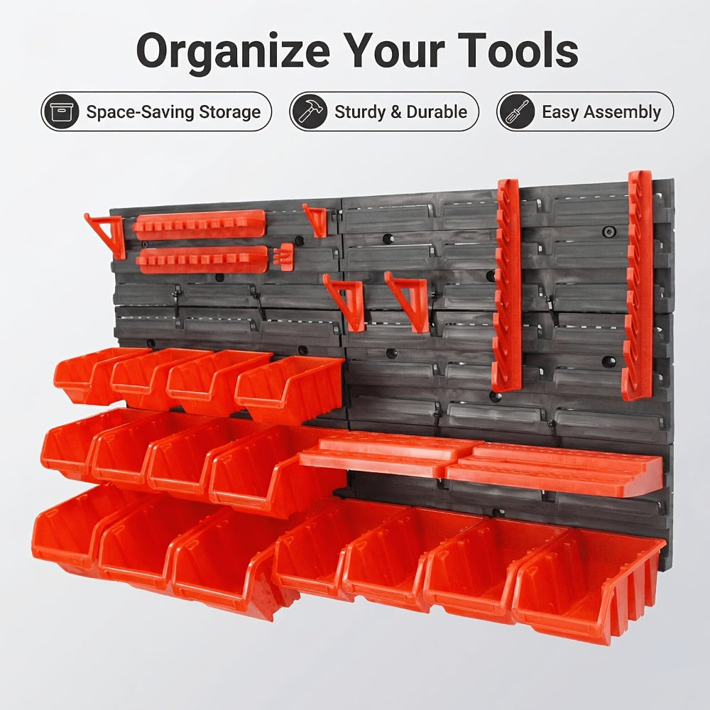 Tool Organizer Set, Multi-Functional Wrench, Screwdriver, Drill Bit & Hammer Storage Rack for Entryways, Bedrooms and Living Spaces