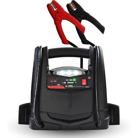 1200A Car Jump Starter and Power Station, 4-in-1 Solution, 150-PSI Air Compressor, 2.4A USB Charging: for 12V Sport