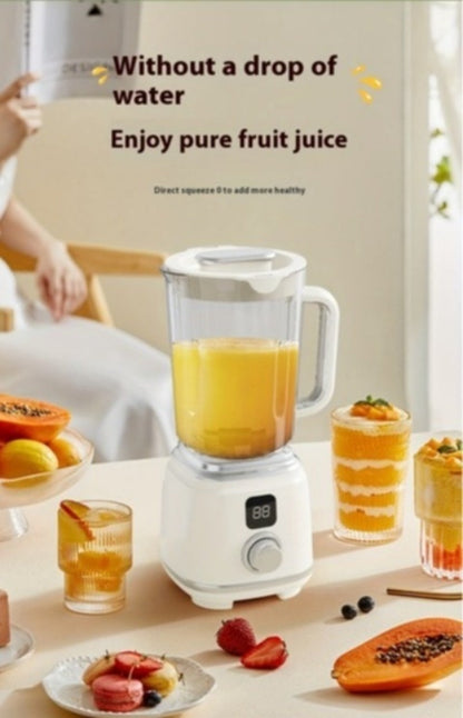 USB Rechargeable Portable Juicer Blender with Digital Display for Smoothies & Shakes, Home Office Travel
