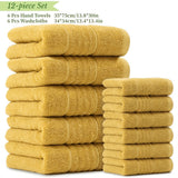 12pcs-Yellow