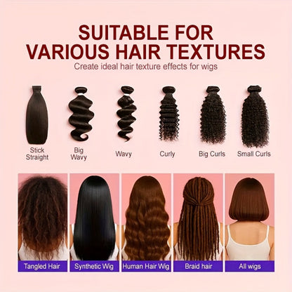 Wig Conditioner Spray with Argan Oil & Vitamin E Leave-In - Sillkva Care for Synthetic & Human Hair Wigs