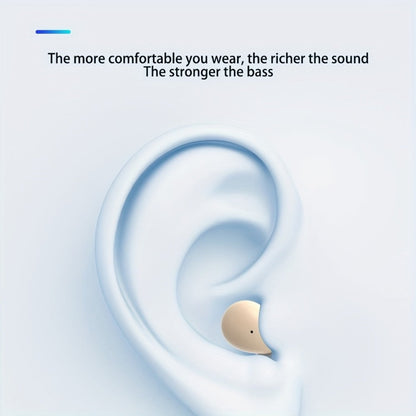 Wireless Earbuds Mini In-Ear Set with Compact Charging Case and Black, Khaki or White Color Choices