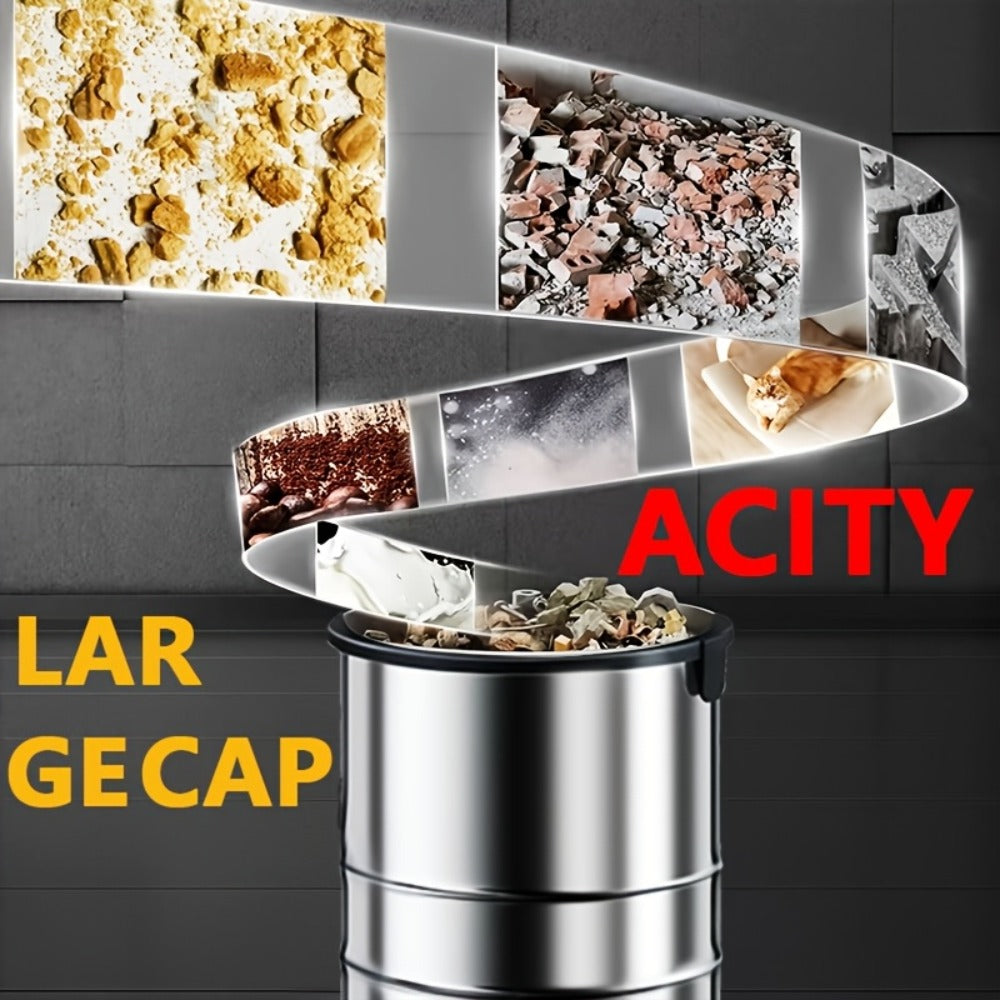 Wet Dry Vacuum Cleaner High-Power Bucket Type 5.28 to 6.6 Gallon Super Suction for Car and Home Dual-Use Cartridge Filter 40dB Quiet Motor