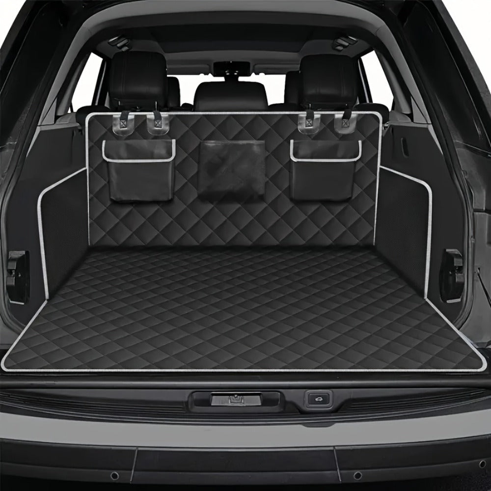 Car Trunk Mat with Storage Bag, Anti-Slip Pet Cargo Pad & Vehicle Trunk Protection Liner, Waterproof Non-Slip Bottom