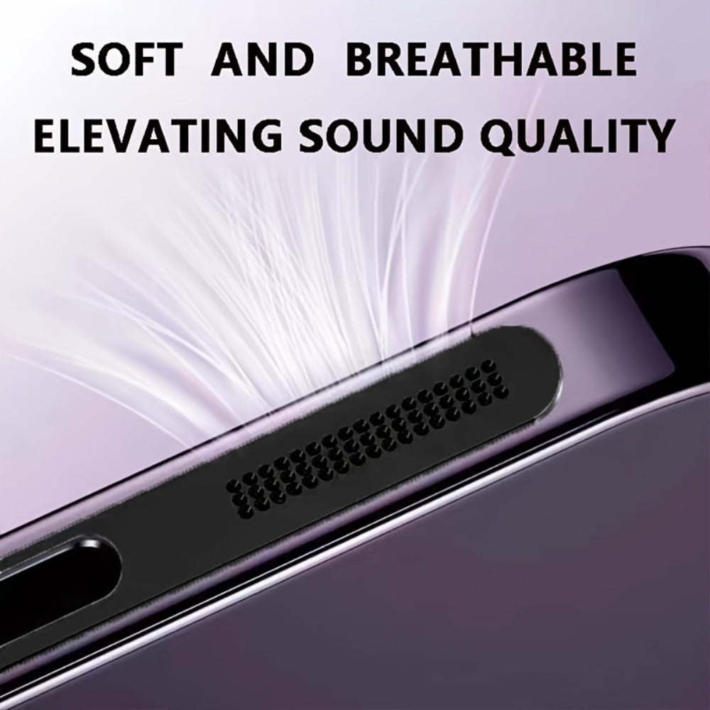 Metal Speaker Dust Mesh for iPhone 2-Pack – Anti-Dust Cover Sticker, Dustproof Mesh Net for Speaker & Earpiece, Multiple Colors