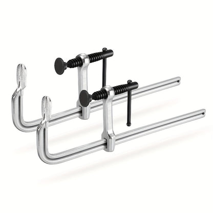 Bar Clamps 12 Inch 2-Pack, Jorgensen Light-Duty Drop Forged Steel Clamps for Woodworking, Welding & DIY Projects