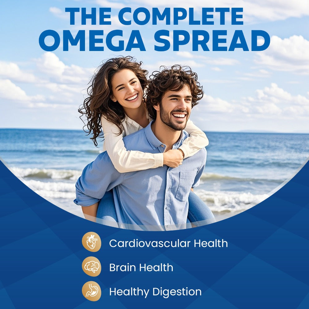 Omega 3 6 9 Supplement Softgels with Flaxseed, Fish Oil & Turmeric, Heart, Brain, Liver & Skin Support for Women & Men