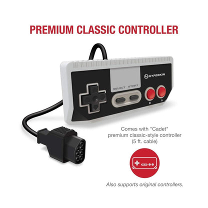 Hyperkin RetroN 1 AV Gaming Console for NES, Play Original NES Cartridges on Modern TVs, Retro 8-Bit Nintendo Entertainment System Clone