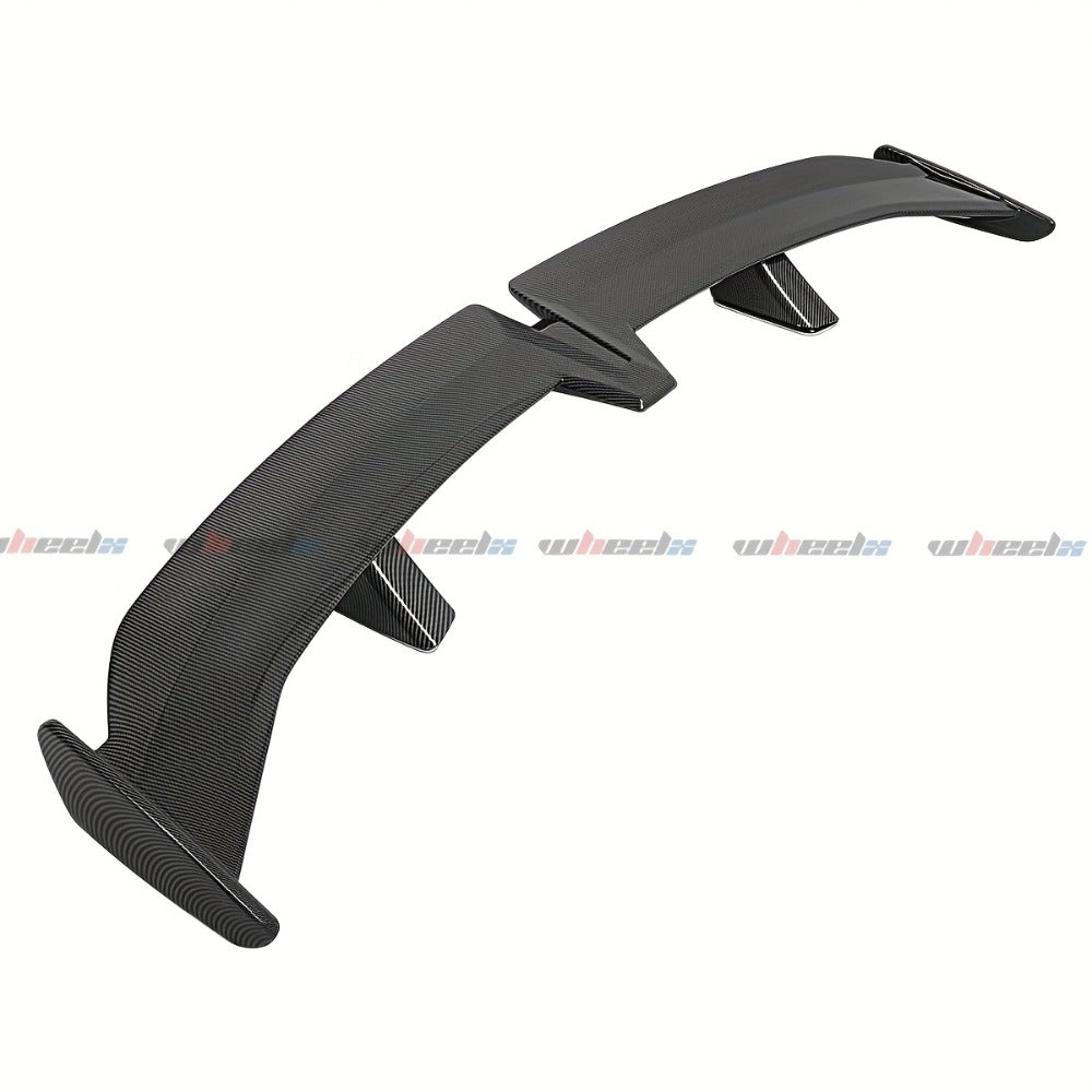 Universal Rear Spoiler Wing 54 Inch – ABS Pro Style Trunk Lid Spoiler, UV-Resistant, Fits Honda Toyota Subaru BMW Dodge Sedan Hatchback