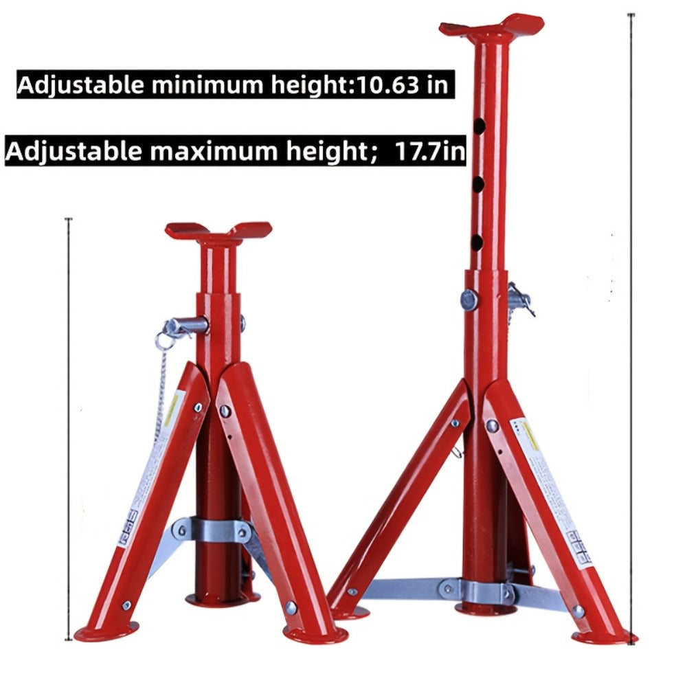 Jack Stands & Hydraulic Floor Jack – 3 Ton Jack Stands 2-Pack or 2 Ton Horizontal Hydraulic Jack for Vehicle Lifting & Auto Repair