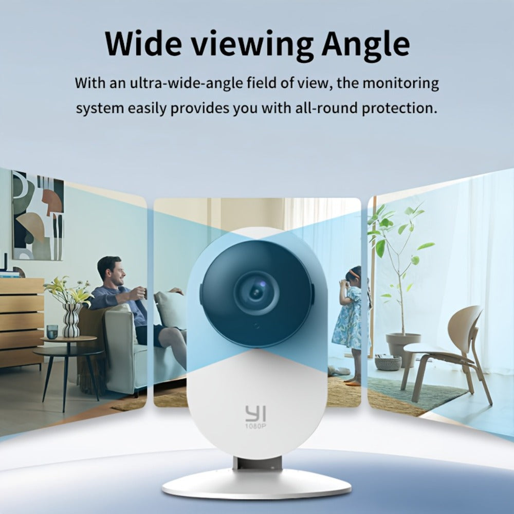 Security Camera 1080P Indoor Four-Pack with WiFi, Full-Color Night Vision, Two-Way Audio and Motion Alerts