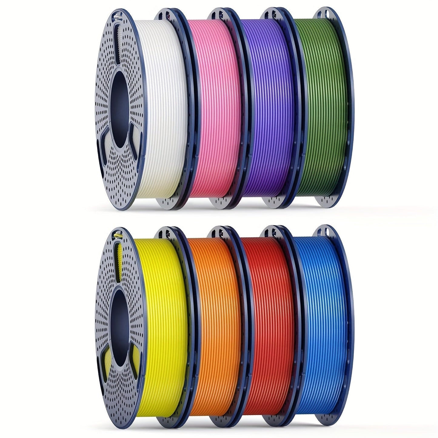 3D Printer Filament SUNLU PLA 1.75mm Eight-Roll Bundle with 250g Spools and Eight Color Options