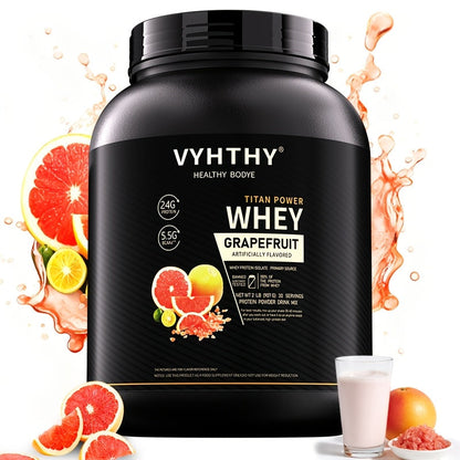Whey Protein Powder Isolated & Hydrolyzed Blend with BCAAs, Low Carb Sports Nutrition Shake for Women