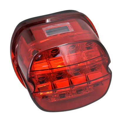 Harley Davidson LED License Plate Light with Turn Signal for Sportster Dyna Touring Road King Electra Glide – Brake Running Lamp