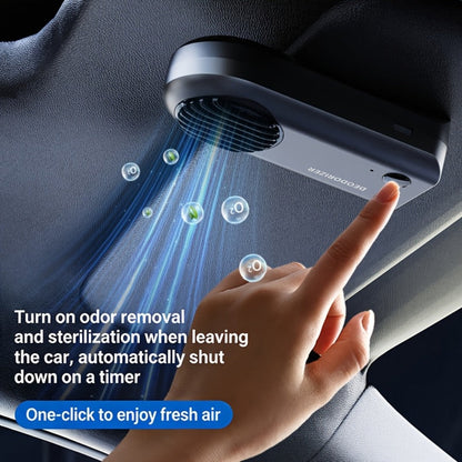 Car Air Purifier Ozone Deodorizer Active Oxygen Odor Removal for Car Refrigerator Household Use Pink White Grey