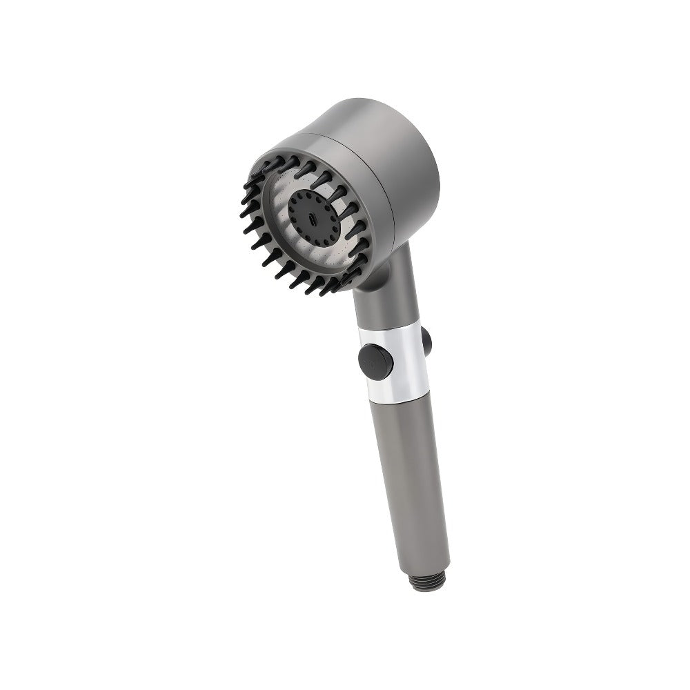 High Pressure Shower Head Set 4-Piece – Turbine Spray Wall Mounted, 3-Stage Adjustable Mode, 6 Water Filters & 68" Hose