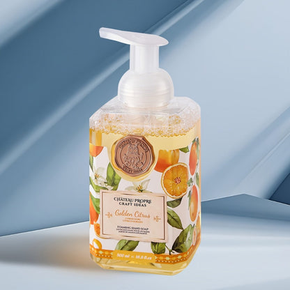 Moisturizing Foaming Hand Soap 500ml with Coconut Oil – Cruelty-Free Foam Soap for Bathroom & Kitchen | 8 Fresh Scents: Vanilla, Citrus