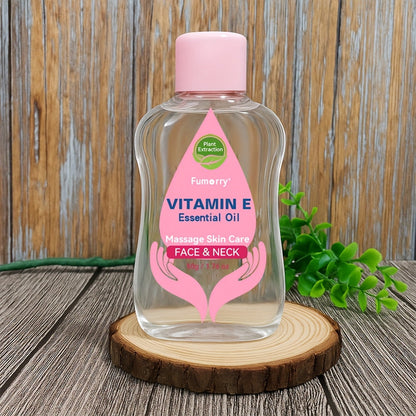 Vitamin E Essential Oil for Face, Neck & Body, Natural Multi-Plant Extract Nourishing Skincare Serum