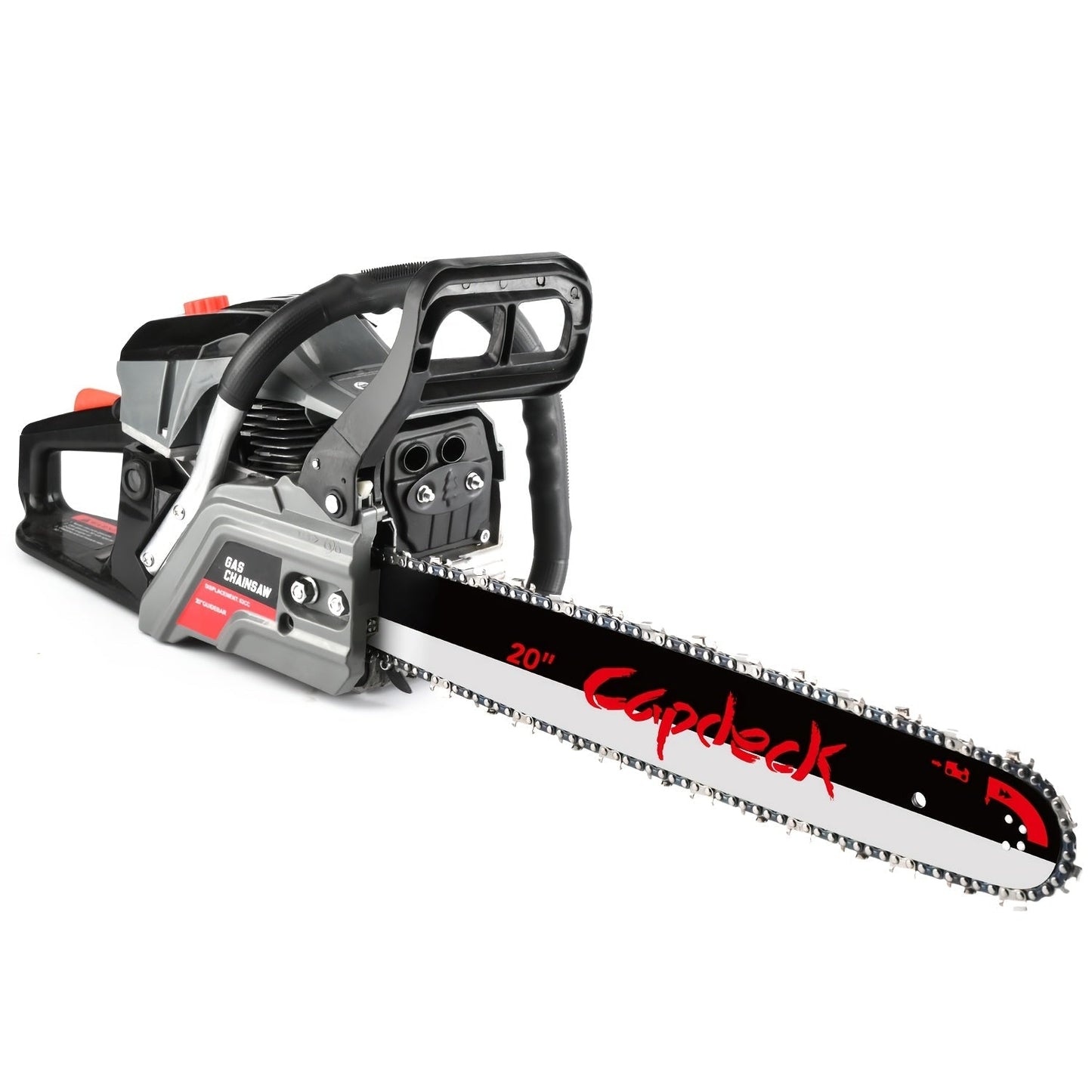 Chainsaw, Gas Powered Forestry Wood Cutting Farm Yard for Garden, Patio and Yard Use, with the Listed Configuration