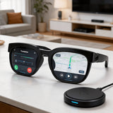 AI-Upgraded Smart Glasses, Black