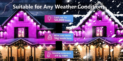 Permanent Outdoor RGB Eave Lights Smart App & Remote Control for an Everyday Personal Care Routine