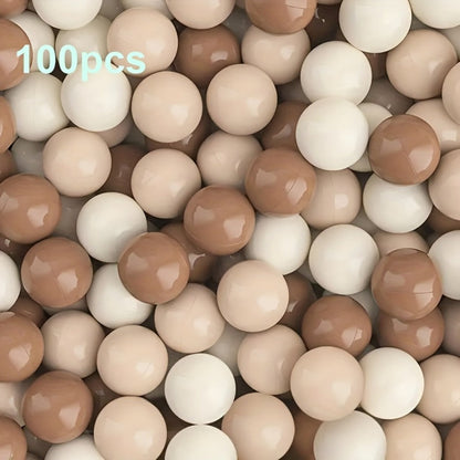 Ball Pit Balls 100/200 Pcs for Babies Toddlers PE Colorful Ocean Play Balls with the Listed Color, Size or Set Options for Everyday Use