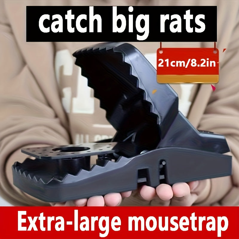 Mouse Trap, Extra Large Snap Trap Home Kitchen Rodent Catch for Home Cooking, Dining and Outdoor Meals