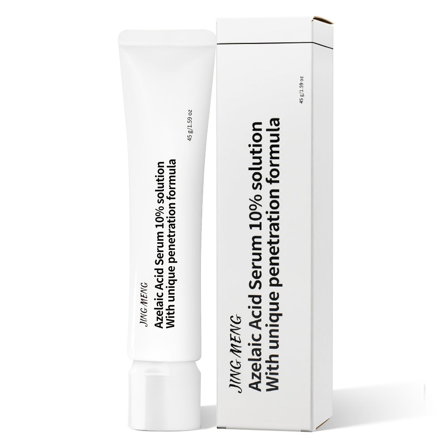 Azelaic Acid Serum 10% for Uneven Skin Tone Korean Skincare Face Serum Women All Skin Types JING MENG 30ml 45g