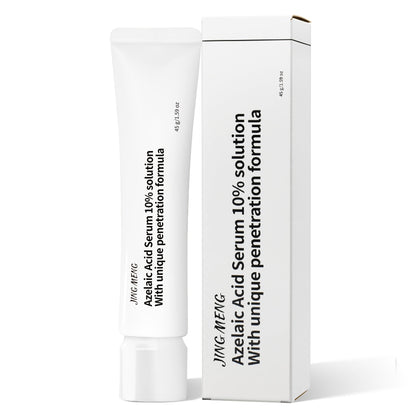 Azelaic Acid Serum 10% for Uneven Skin Tone Korean Skincare Face Serum Women All Skin Types JING MENG 30ml 45g