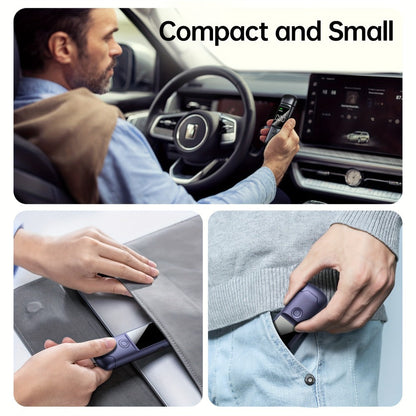 USB Rechargeable Breathalyzer with LCD Display, Portable Personal Alcohol Tester, 200mAh Battery