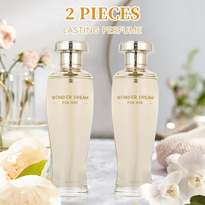 Perfume for Women 100ml EDP with White Musk, Sandalwood and Vanilla in One or Two-Piece Options