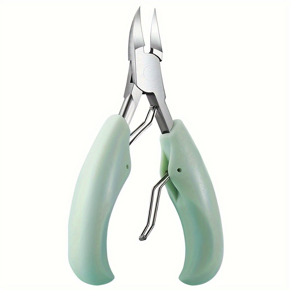 Toenail Clippers for Thick Nails & Ingrown Toenails 3 Pack Sharp Curved Blade Surgical Steel – Double Spring Ergonomic Podiatrist Nail