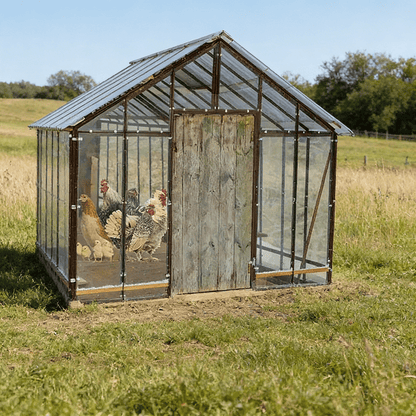 Clear Tarp Heavy Duty Transparent | Patio Carport Chicken Coop Cover