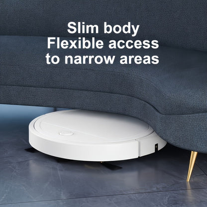 2000Pa Robot Vacuum Cleaner 150-Min Battery, Multifunctional Auto Floor Cleaner for Pet Hair, Dust & Paper Debris