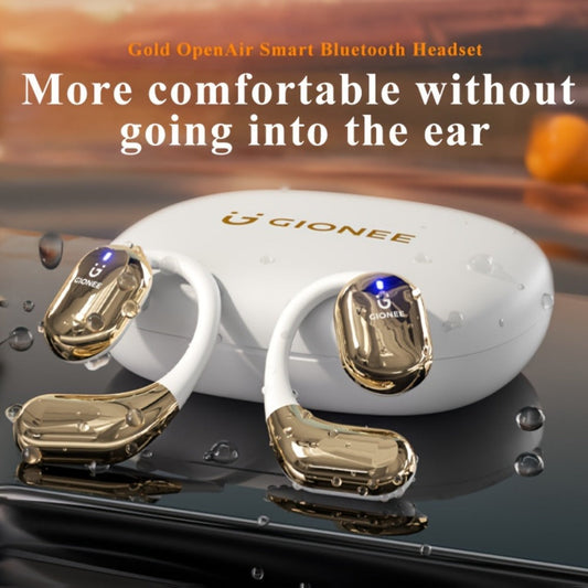 Gionee 90° Suspension Sport Earhook Wireless Earphones, Digital Display Charging Case Noise Cancelling HD Sound