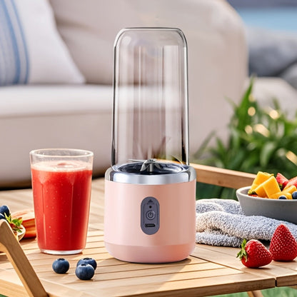 Portable Blender USB Rechargeable Multifunctional – Food Grade PP 13.53oz Mini Blender for Juice, Milkshake & Smoothies