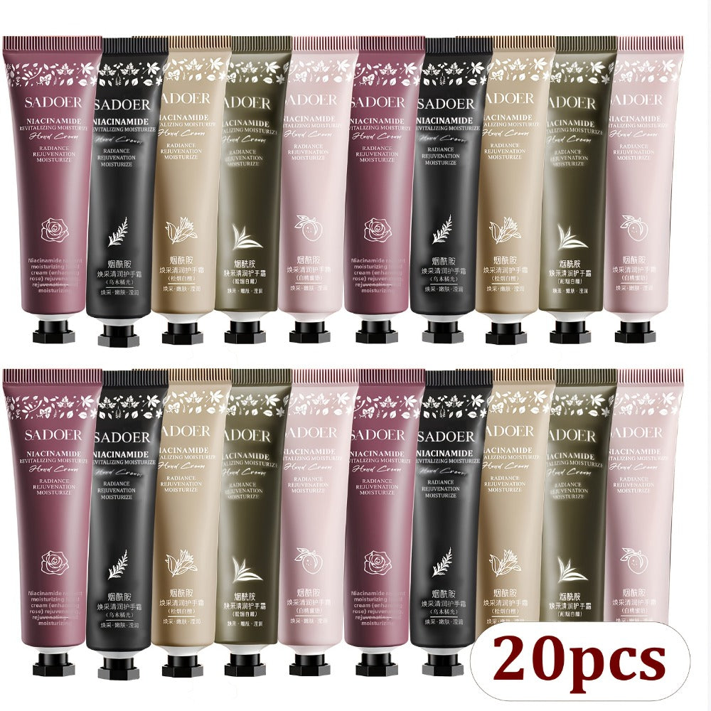 Travel Size Hand Cream Set 10 20 30pcs Scented Moisturizing Lotion – Deep Hydration for Dry Cracked Hands & Body