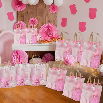 Party Favor Gift Set 74pcs, Headbands, Hair Brushes, Bracelets, Mirrors, Powder Puffs, Hair Ties