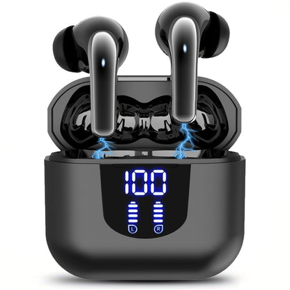 True Wireless Earbuds Sport In-Ear Set with Digital Battery Display, Touch Controls and Four Color Options