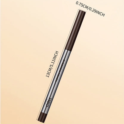 Three-Piece Matte Gel Eyeliner Pencil Set in Deep Brown, Medium Brown and Black for Eye Makeup