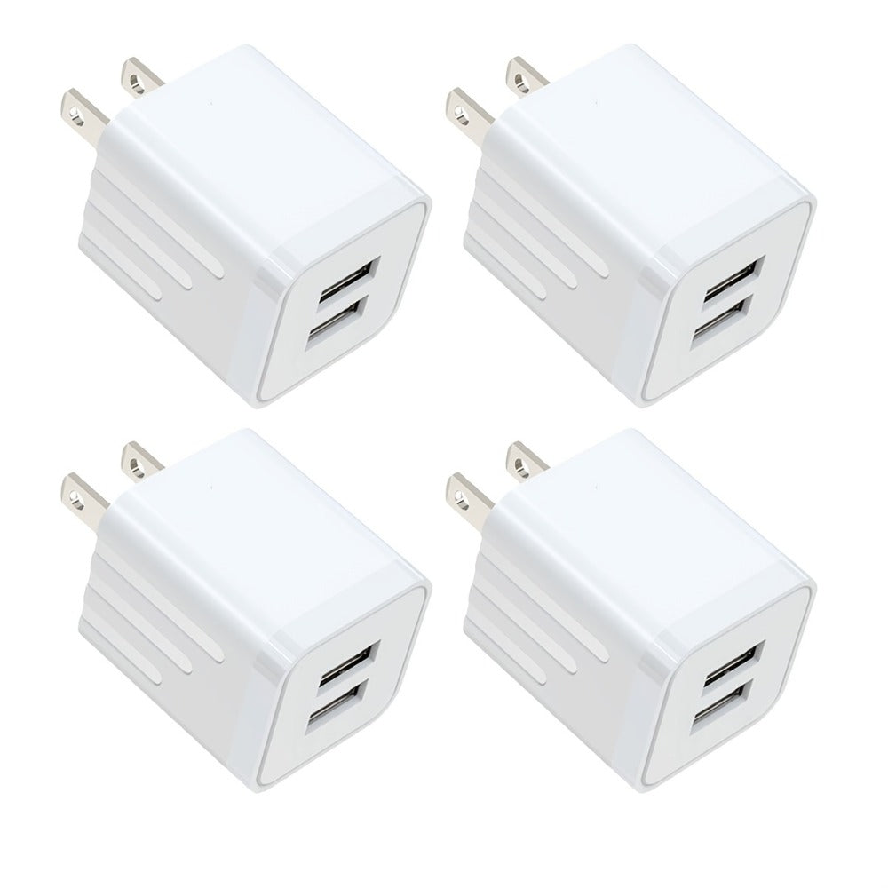 Dual Port USB Wall Charger 2.1A for an Everyday Personal Care Routine, with the Listed Configuration