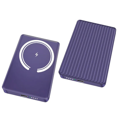 MagSafe Compatible Magnetic Power Bank 5000mAh Ultra Slim 20W Fast Charging, Portable Charger for iPhone 17 16 15 14 13 12