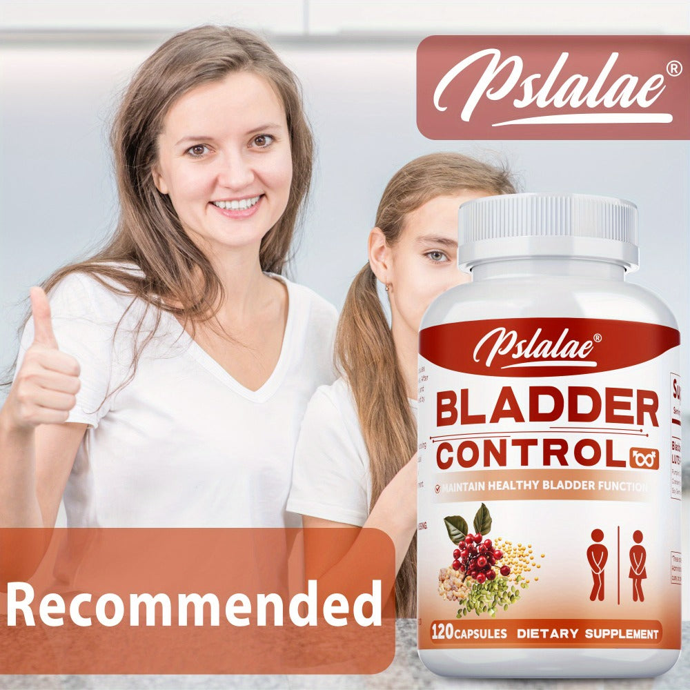 Bladder Control Capsules with Cranberry, Pumpkin Seed & Soy Germ, Urinary Tract Health & Night-time Support Supplement for Women & Men