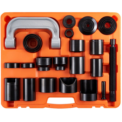 Ball Joint Press Kit 10/21/23-Piece – C-Press Ball Joint Tool Set for 2WD & 4WD Vehicles, Heat-Treated Carbon Steel
