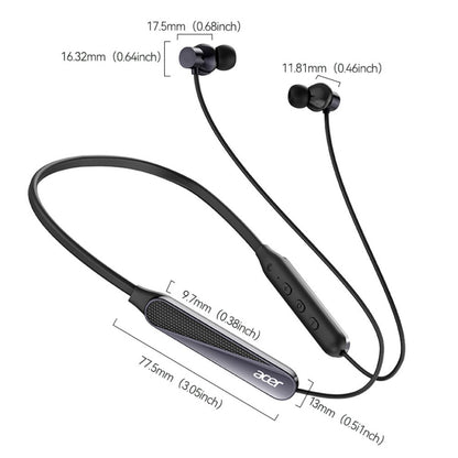 Acer TWS Wireless Earbuds Gaming Mode Low Latency, Noise Isolation Stereo Sound USB-C Charging Long Battery Life