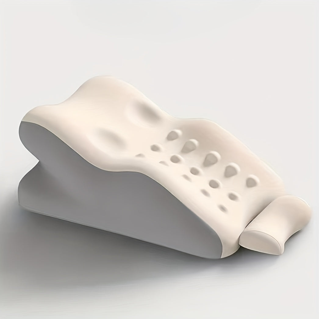 Memory Foam Cervical Support Pillow – Ergonomic Side & Back Sleeper Pillow with Breathable Cover | Multi-Functional Neck & Lumbar Support