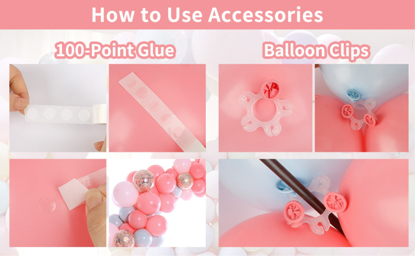 Balloon Arch Kit Stand Set with Water-Fillable Base, Adjustable 9FT Tall 10FT Wide Balloon Column Stand for Wedding Birthday Party Christmas